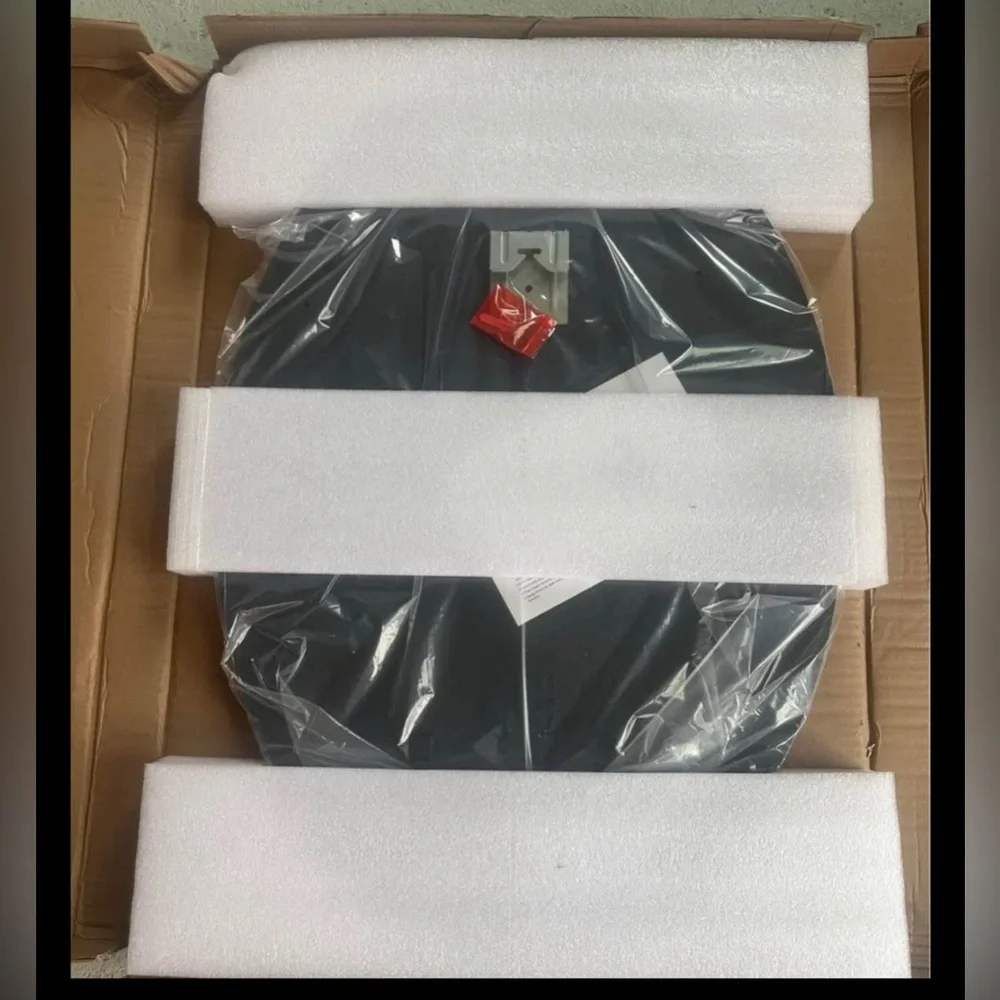 UShower Frameless Beveled Oval Bathroom Mirror NIB - Picture 3 of 8